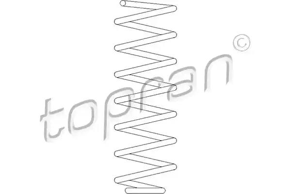 Буфер, підвіска 109533 TOPRAN