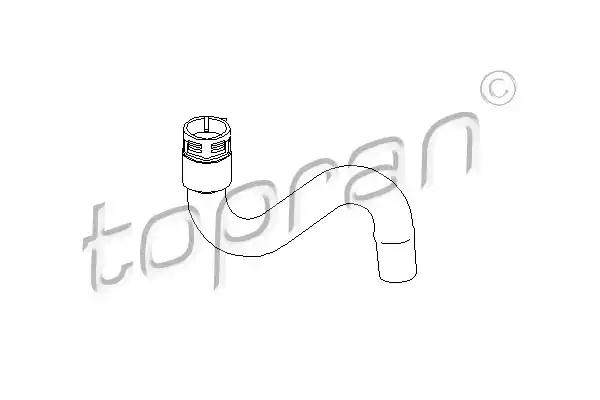 Przewod chlodzenia 110161 TOPRAN