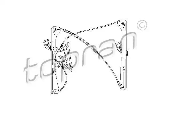 Podnosnik szyby przod pr elektr 110454 TOPRAN