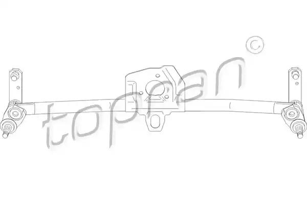 Трапеція склоочисника 110698 TOPRAN