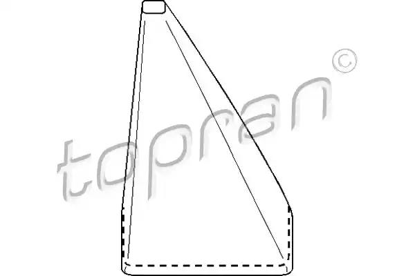Oslona lewarka skrzyni 110902 TOPRAN