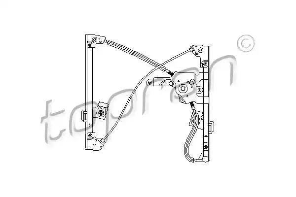 Склопідіймач 111257 TOPRAN