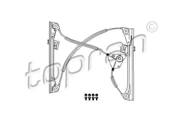 Склопідйомник 111265 TOPRAN