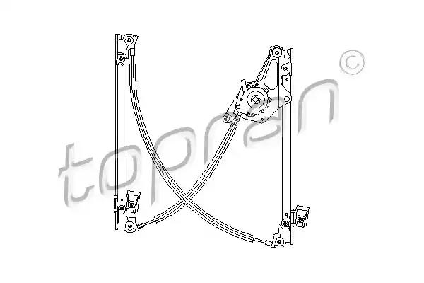 Склопідйомник 111273 TOPRAN