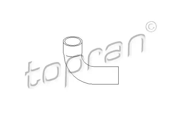 Шланг подачі наддувального повітря 111551 TOPRAN