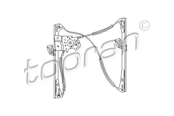 Склопідйомник 111710 TOPRAN
