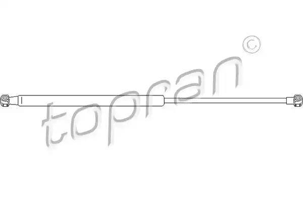 Газова пружина, багажник/кузов 112073 TOPRAN