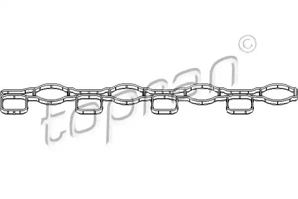 Ущільнення, впускний колектор 112960 HANS PRIES