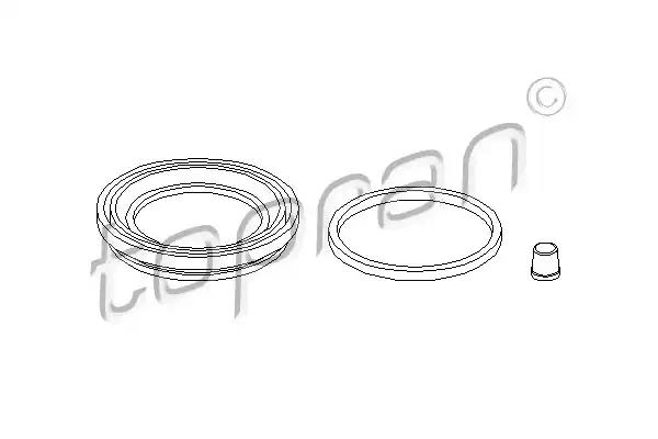 Ремонтний комплект, гальмівний супорт 202449 TOPRAN