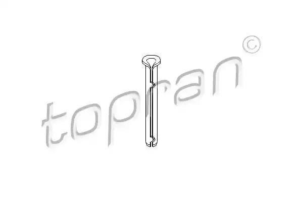 Елемент петлі дверей 206055 TOPRAN