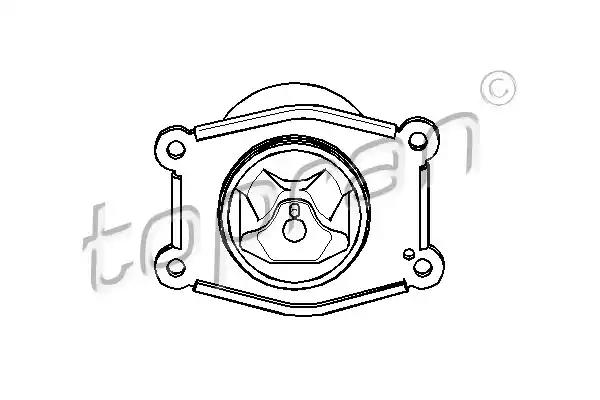 Опора, двигун 206565 TOPRAN