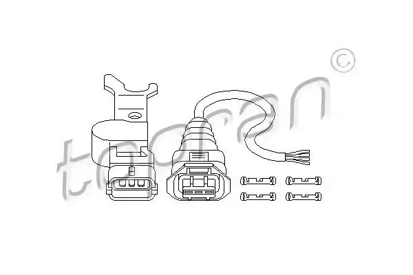 Датчик, положення кулачкового вала 207013 TOPRAN