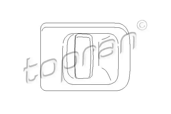 Klamka drzwi opel renault 207354 TOPRAN