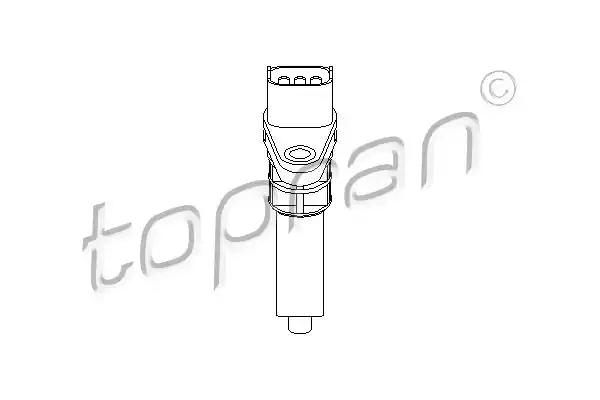 Czujnik prędkości opel 207446 TOPRAN