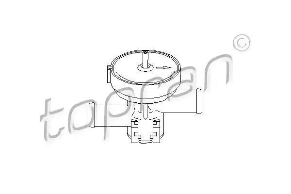 Регулирующий клапан охлаждающей жидкости 207465 TOPRAN