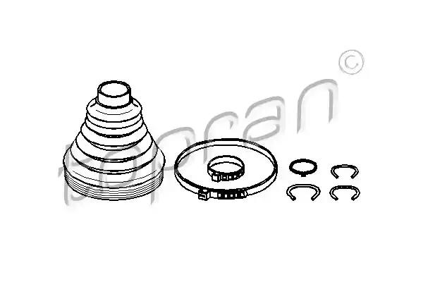 Комплект пилозахисний, приводний вал 207919 TOPRAN