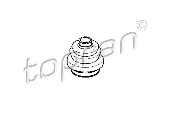 Комплект пильовиків гумових 300829 TOPRAN