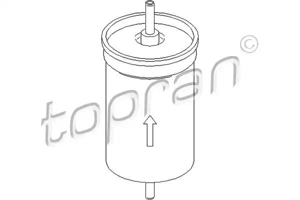 Фільтр палива 301661 TOPRAN