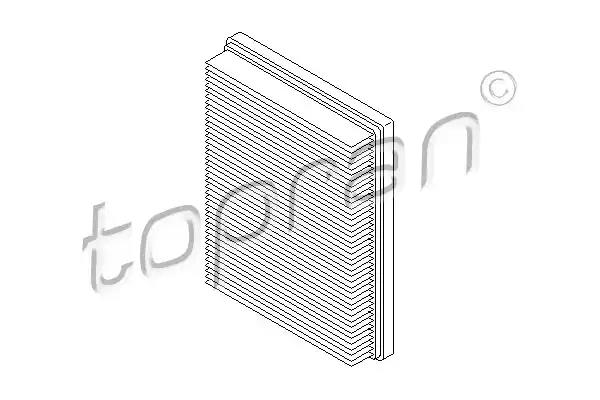 Filtr powietrza 302124 TOPRAN