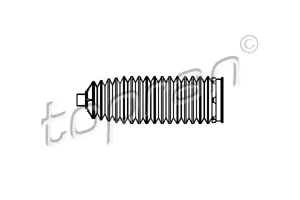 Гофрований кожух механізм рульового керування 302380 TOPRAN