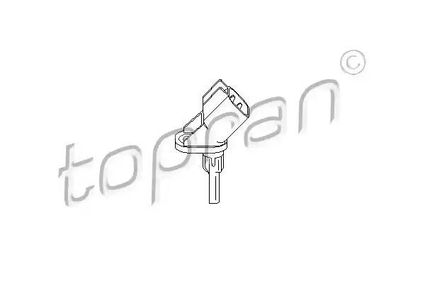 Датчик, кількість обертів колеса 303945 TOPRAN