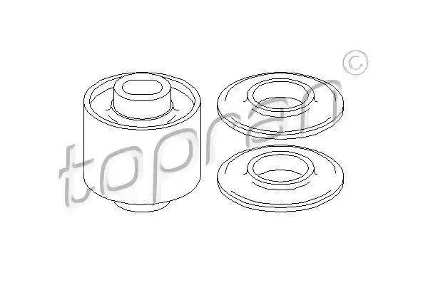 Ремонтний комплект, поперечний важіль підвіски 400529 TOPRAN