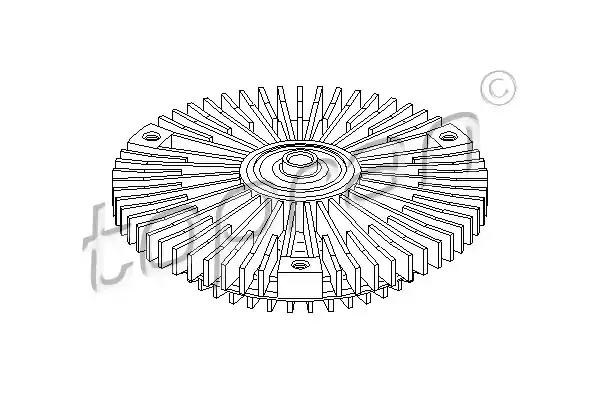 Sprzeglo wentylatora chlodn 400608 TOPRAN