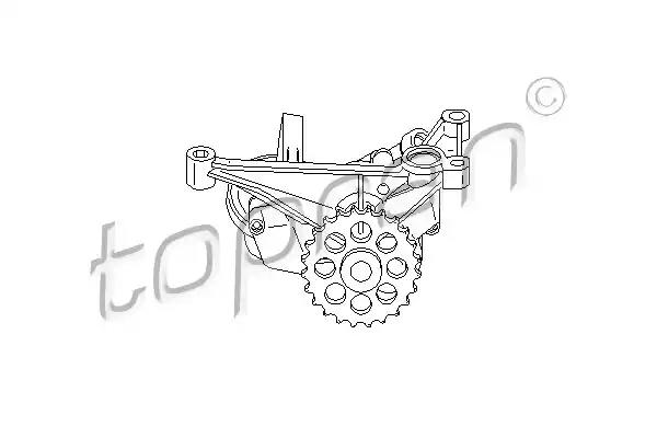 Масляний насос mercedes sprinter 2-t b901 b902 sprinter 3-t b903 sprinter 4-t b904 v... 401152 TOPRAN