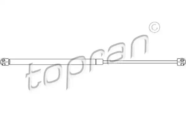 Sprezyna gazowa bagaznika 401486 TOPRAN