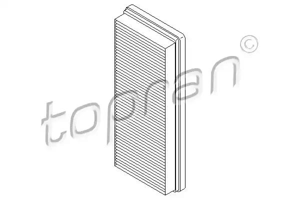 Повітряний фільтр 407918 TOPRAN