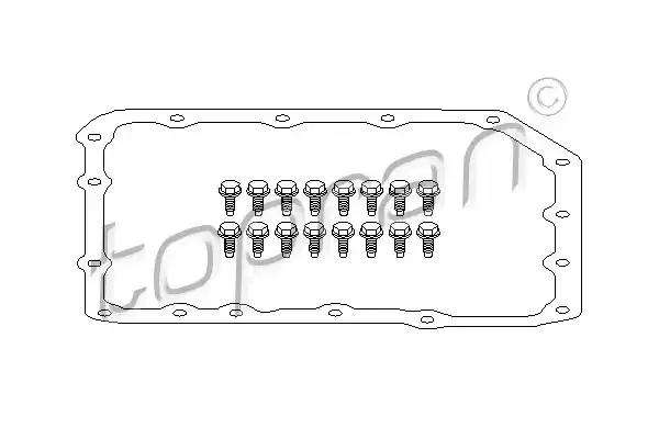 Uszczelka automatycznej skrzyni biegów bmw 500784 TOPRAN