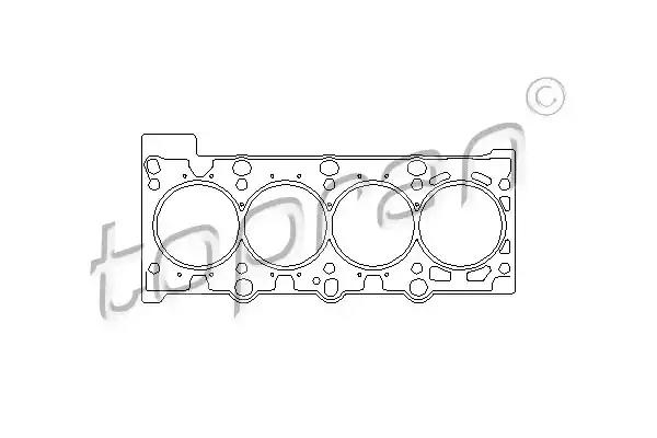 Ущільнення, голівка циліндра 501105 TOPRAN