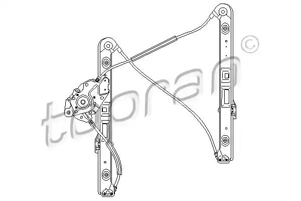 Склопідйомник 501825 TOPRAN