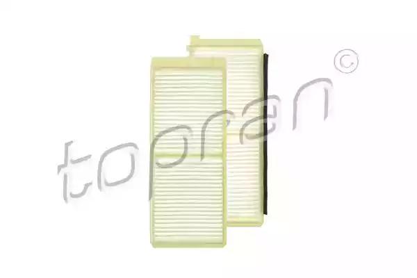 Комплект фільтрів, повітря салону 600058 TOPRAN