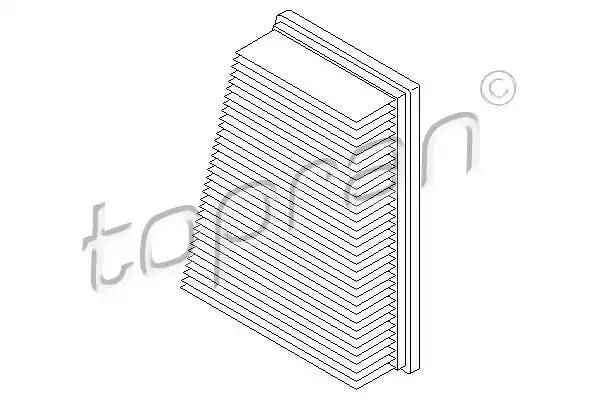 Повітряний фільтр 700254 TOPRAN