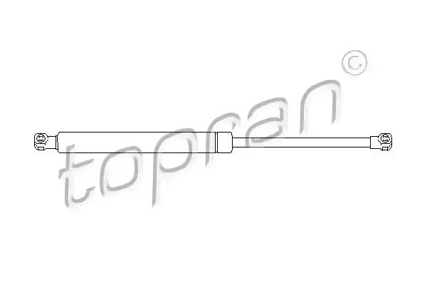 Газова пружина, багажник/кузов 700702 TOPRAN