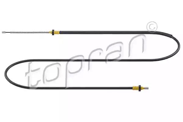 Тросовий привод, стоянкове гальмо 701501 TOPRAN