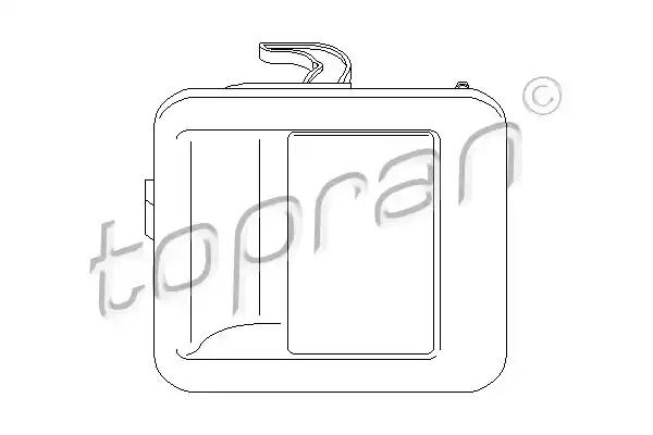 Зовнішня ручка дверей 721736 TOPRAN