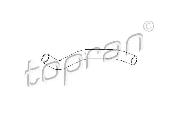 Шланг, продування картера 721793 TOPRAN