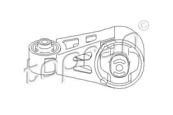 Опора, двигун 722311 TOPRAN