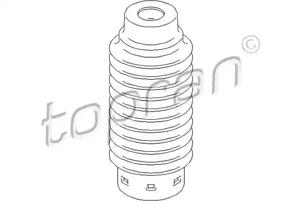 Захисний ковпачок/гофрований кожух, амортизатор 722787 TOPRAN