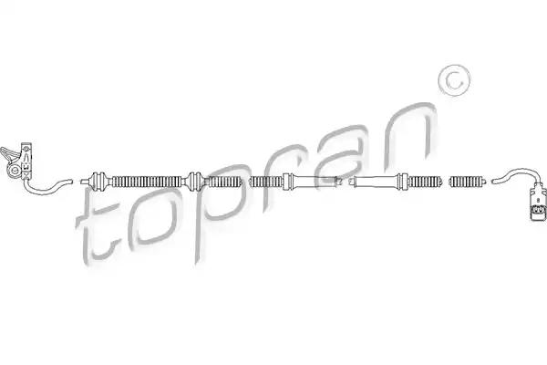 Датчик, кількість обертів колеса 722804 TOPRAN