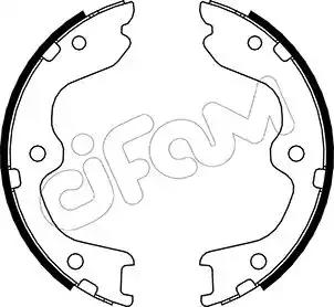 Cifam nissan комплект барабанних колодок teana i j31 2.0 04-08 infiniti... 153294 CIFAM