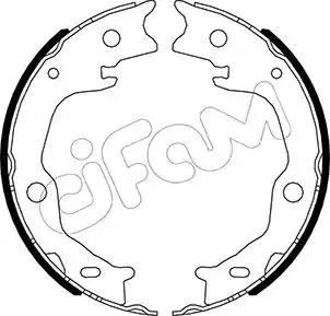 Комлект тормозных накладок 153645 CIFAM