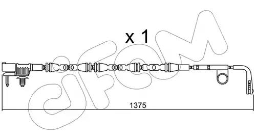 Cifam land rover датчик зносу передн. гальм. колодок SU315 CIFAM