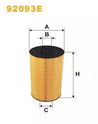 Масляний фільтр 92093E WIX FILTERS