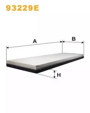 Фільтр салону 93229E WIX FILTERS