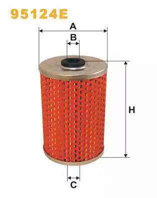 Паливний фільтр 95124E WIX FILTERS
