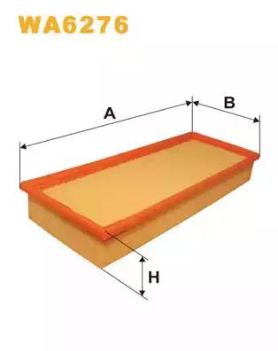 Повітряний фільтр WA6276 WIX FILTERS