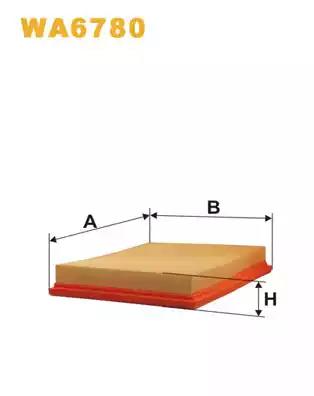 Фільтр повітряний WA6780 FILTRON
